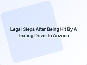 Understanding Your Legal Rights After a Texting Driver Accident in Arizona